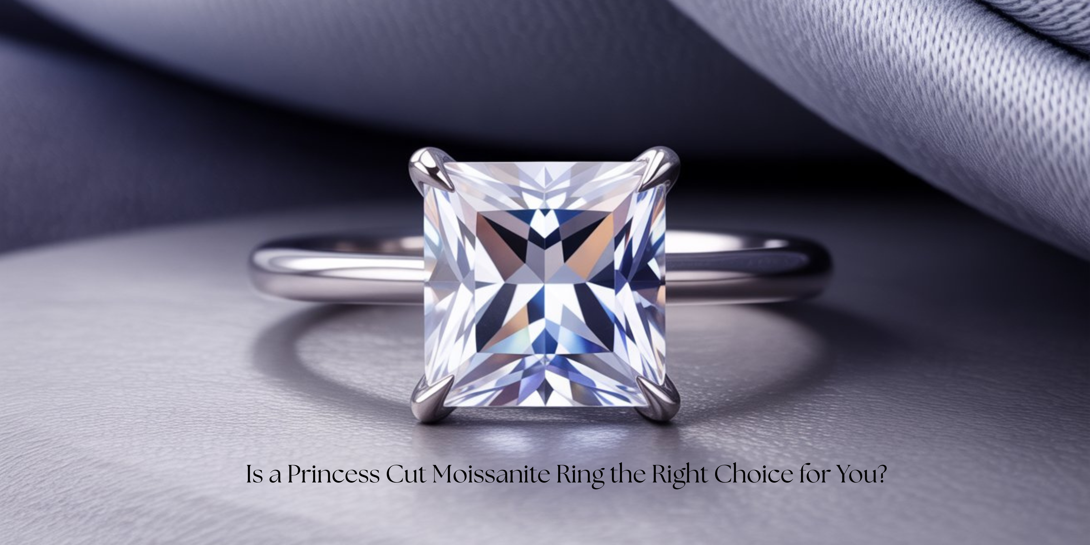 Is a Princess Cut Moissanite Ring the Right Choice for You?
