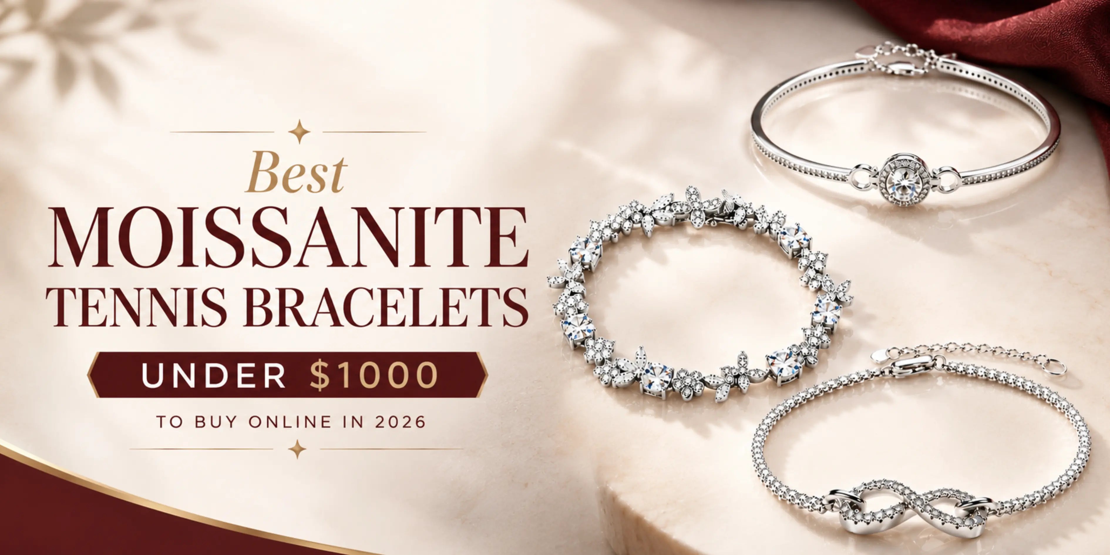 Best Moissanite Tennis Bracelets Under $1000 to Buy Online in 2026