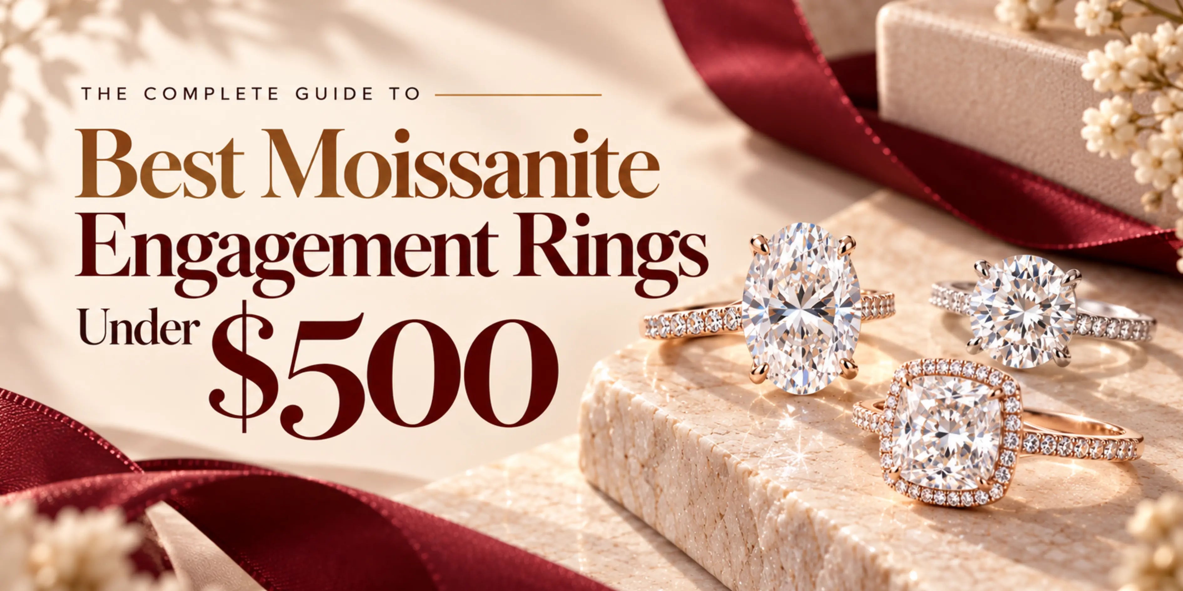 Best Moissanite Engagement Rings Under $500