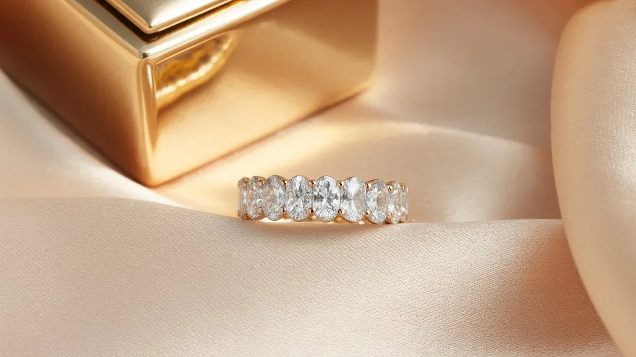 Why Moissanite Eternity Bands Are the Most Desired Jewelry of 2025 ?