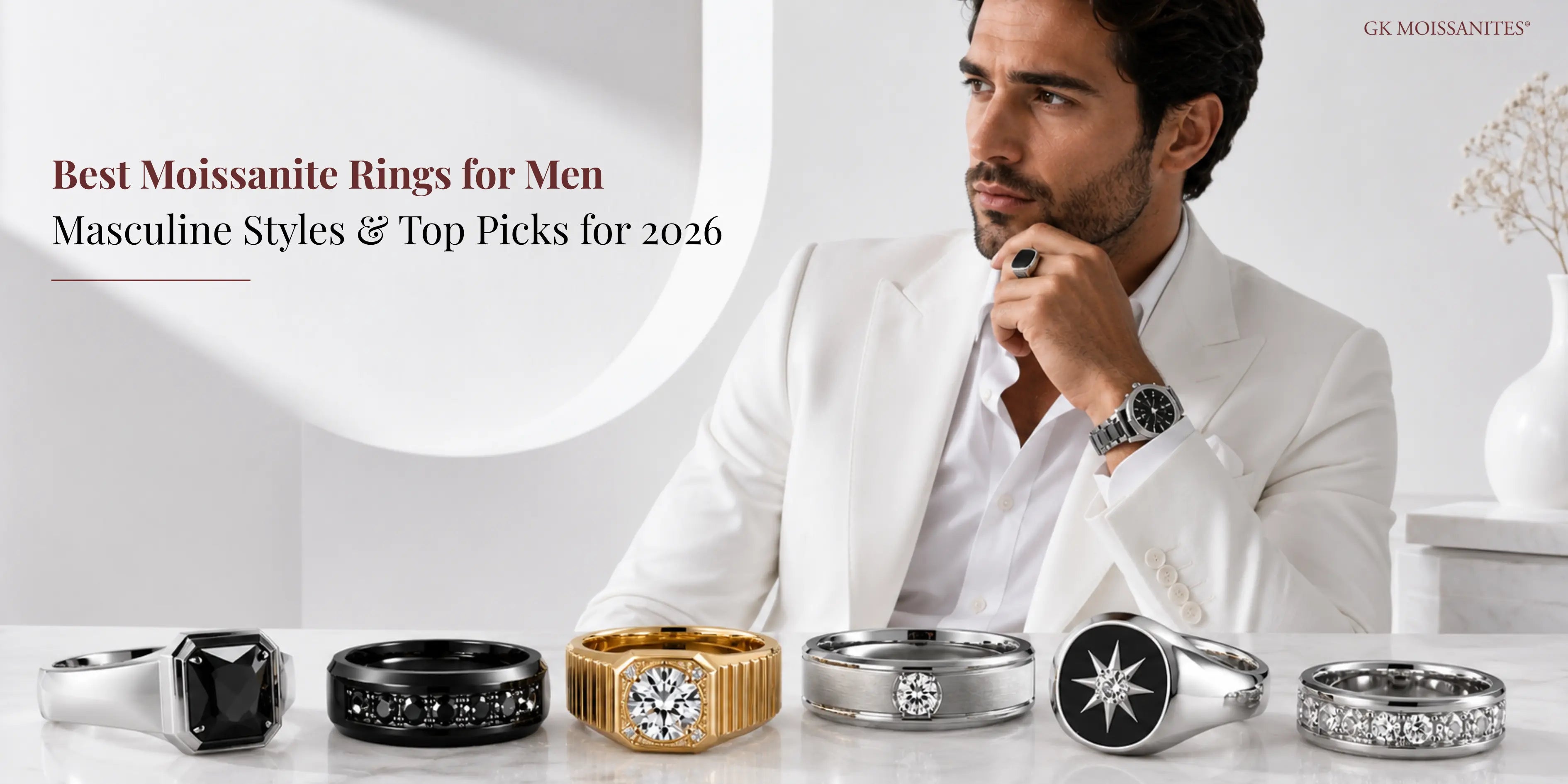 Best Moissanite Rings for Men