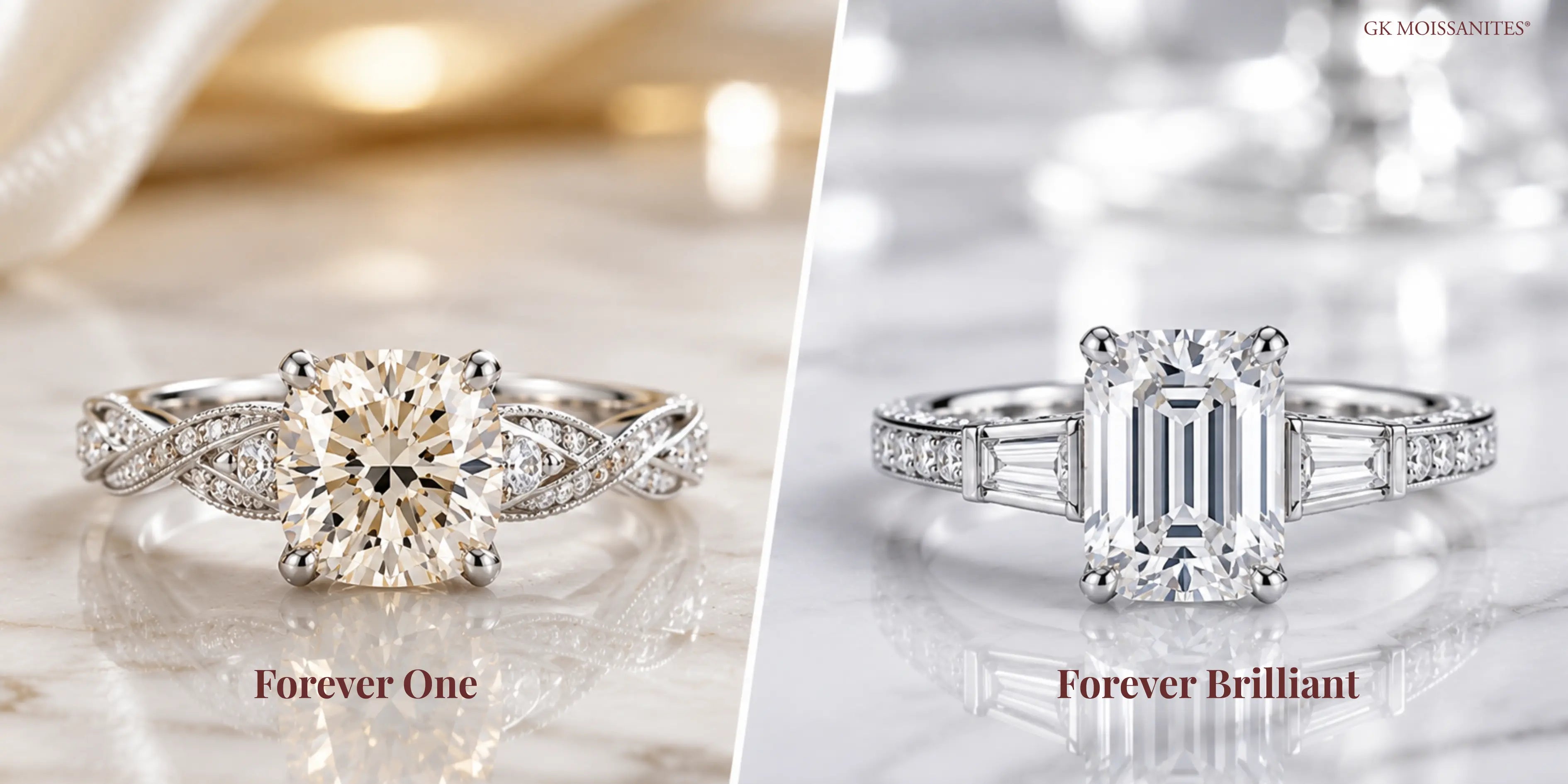 Forever One vs Forever Brilliant Moissanite: Key Differences Explained