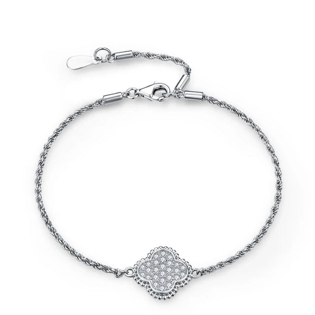 VVS1 D-Color 1.2-1.5mm Bezel Moissanite Bracelet.