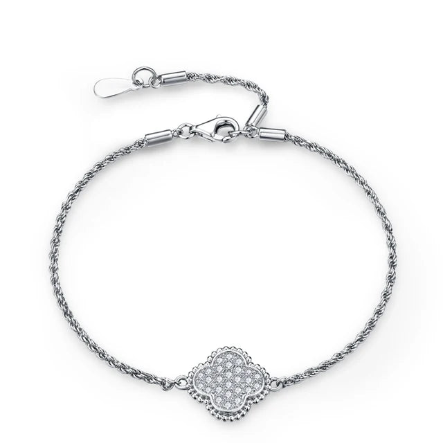 VVS1 D-Color 1.2-1.5mm Bezel Moissanite Bracelet.