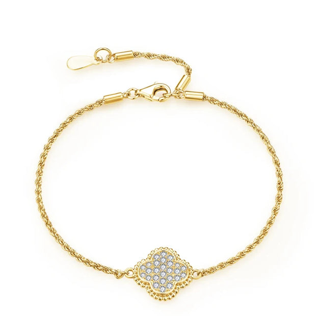 VVS1 D-Color 1.2-1.5mm Bezel Moissanite Bracelet.