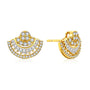 VVS1 D Color Moissanite Sector Earrings | S925.