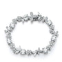 VVS 1 D-Color 6*6mm Cushion Cut Moissanite Bracelet.