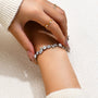 VVS 1 D-Color 6*6mm Cushion Cut Moissanite Bracelet.