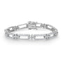VVS1 Brilliant Cut Moissanite Bracelet | 925 Sterling Silver.