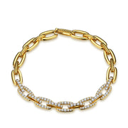 VVS 1 D-Color 1.8mm Brilliant Cut Luxe Moissanite Bracelet