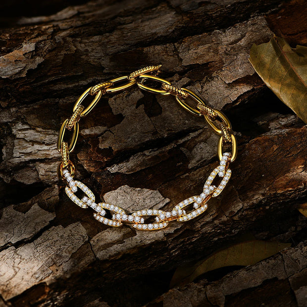 VVS 1 D-Color 1.8mm Brilliant Cut Luxe Moissanite Bracelet