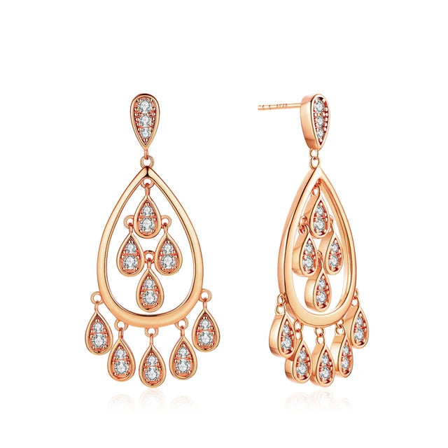 2.3MM Pear-Cut Moissanite Stud Earrings | S925.