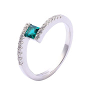 VVS1 D Color 1 Carat Lab Grown Promise Ring.