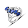 VVS 1 Lab Grown Oval Shaped Diaspore Ring | S925.