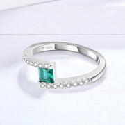 VVS1 D Color 1 Carat Lab Grown Promise Ring.