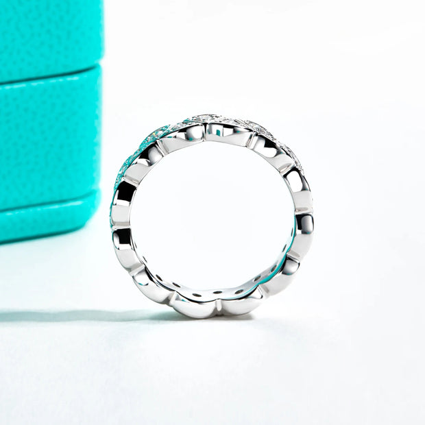 GK Moissanites Moissanite Wedding Band