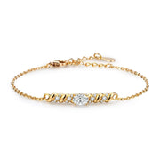 VVS1 D-Color 6*4mm Oval Cut Moissanite Bracelet | S925.