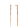 VVS1 D Color 4.5mm Moissanite Drop Earrings | S925.