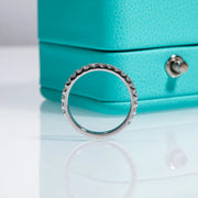 GK Moissanites 1.9MM D Color Moissanite Diamond Band Ring