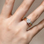 2.0CT VVS1 D Color Moissanite Ring | S925.