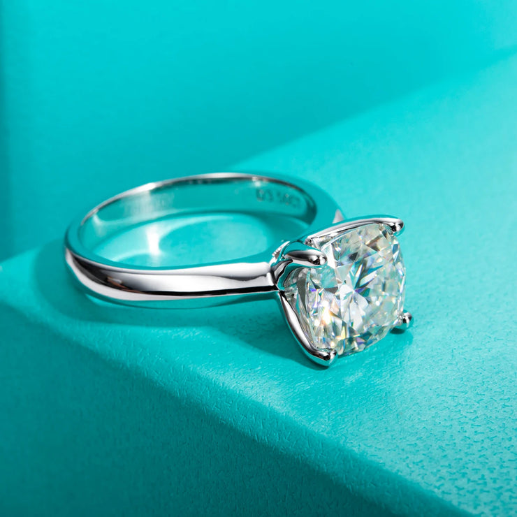Moissanite Engagement Ring