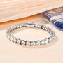 30 Stone VVS1 D Color 0.5 CT Tennis Bracelet | S925.