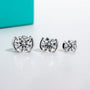 1ct/2ct D Color Oval Shape Moissanite Stud Earrings.