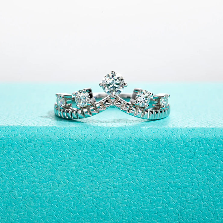 GK Moissanites Moissanite Wedding Bands Ring