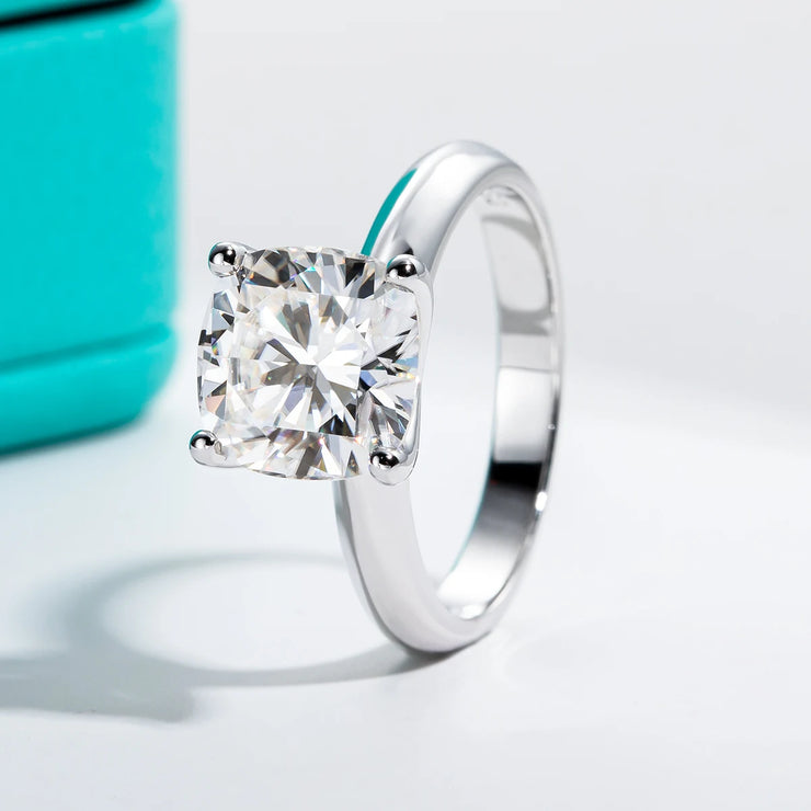 Moissanite Engagement Ring