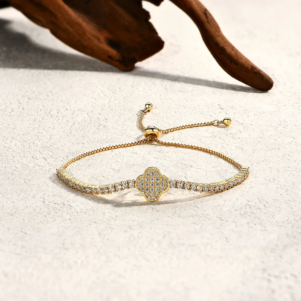 VVS1 Oval, Round & Pear Cut Moissanite Bracelet