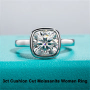 GK Moissanites D Color Moissanite Couple Rings