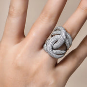 VVS1 D Color 1.3MM Moissanite Ring |S925.