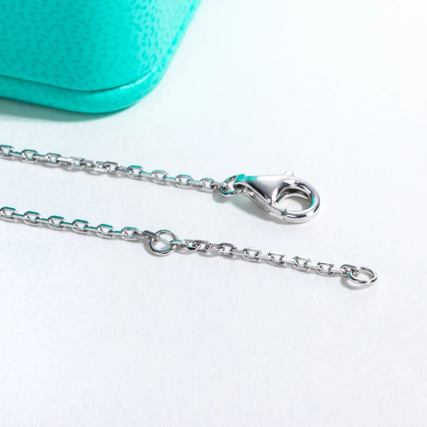 1ct Moissanite Heart Bracelet.