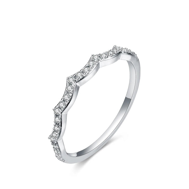 VVS 1 D Color Wedding Stackble Rings.