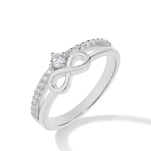 Moissanite 18K Gold & 925 Silver Rings - Classic Engagement & Wedding.