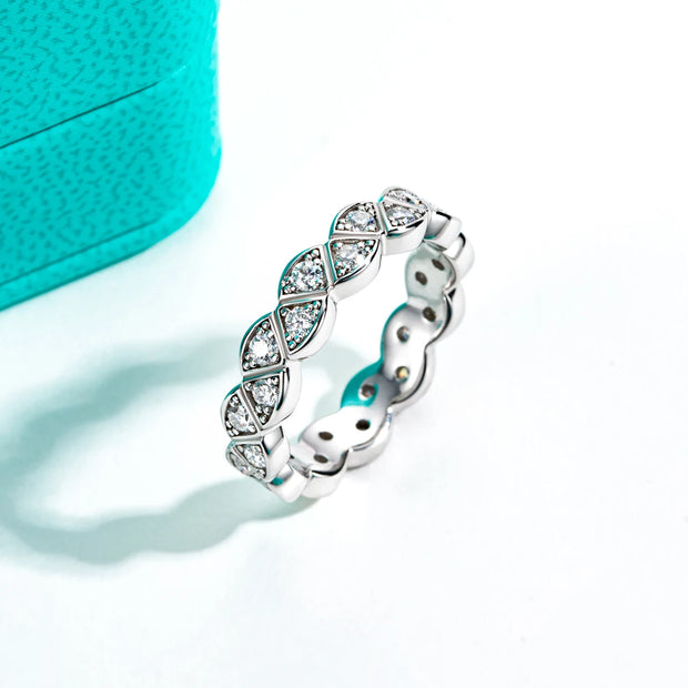 GK Moissanites Moissanite Wedding Band