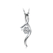 4.0MM VVS1 Moissanite Pendant Necklace | S925.