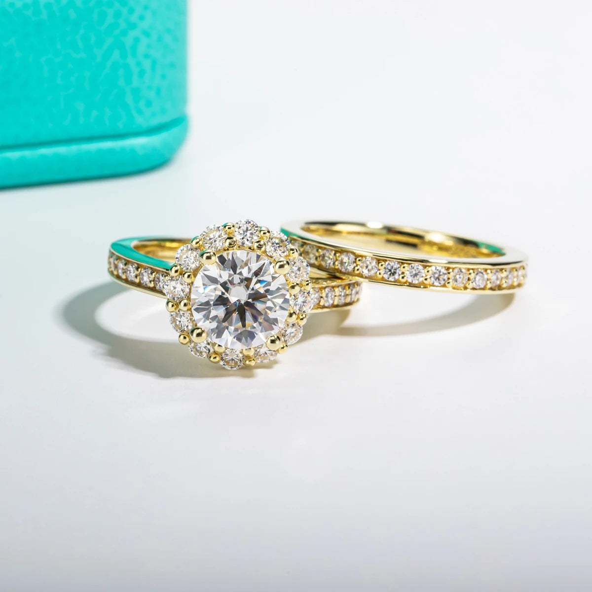 Moissanite Engagement Ring