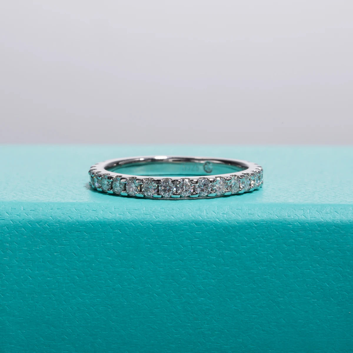 1.9MM D Color Moissanite Wedding Band