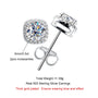 5mm 1cttw D Color Moissanite Stud Earrings.