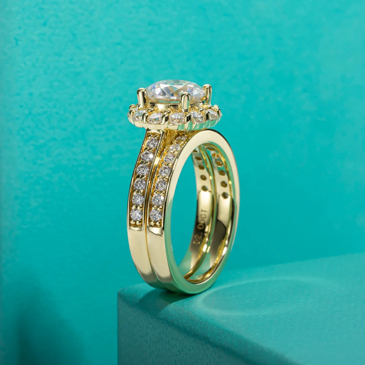 Moissanite Engagement Ring