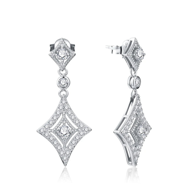 3.5MM VVS1 D Color Moissanite Earrings | S925.