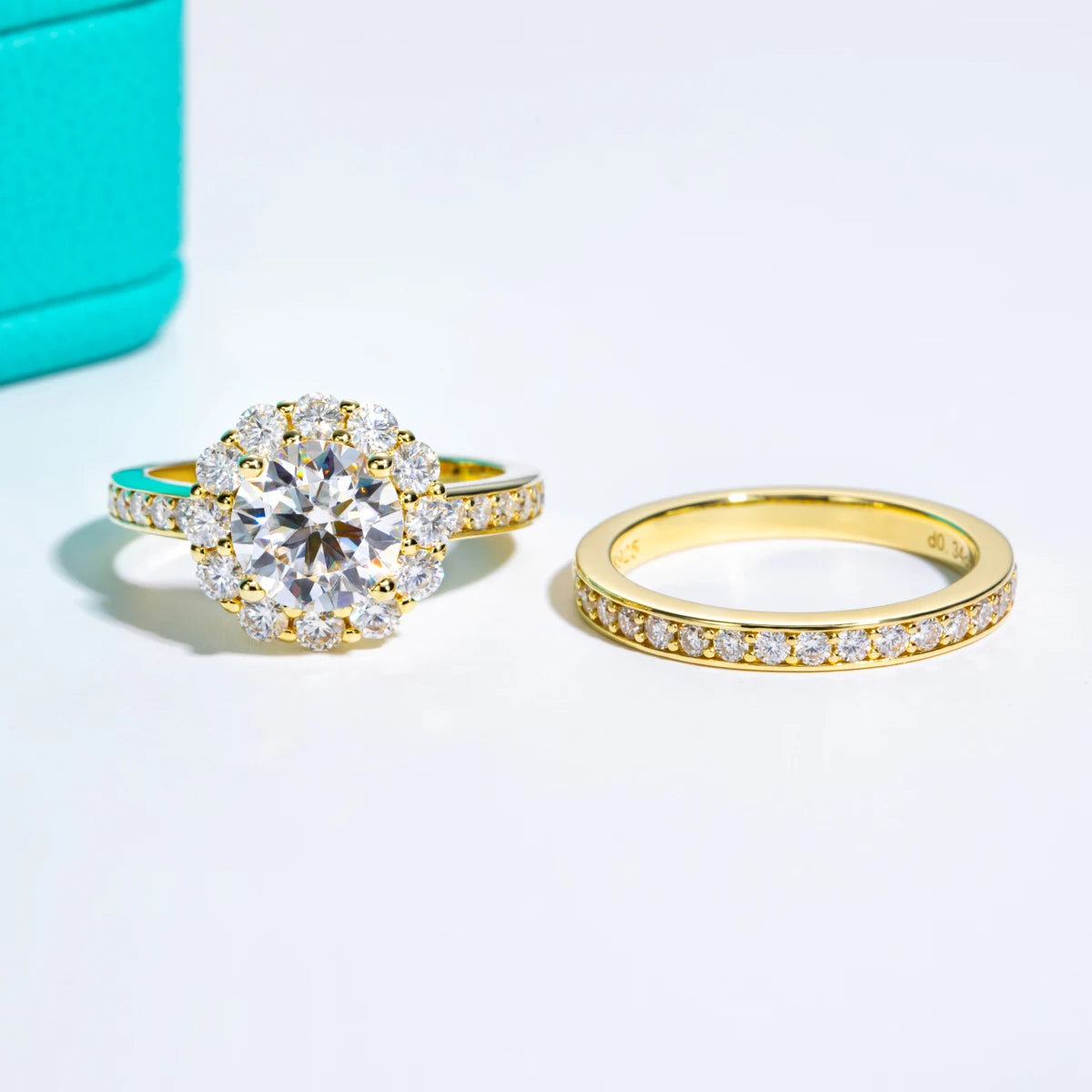 Moissanite Engagement Ring