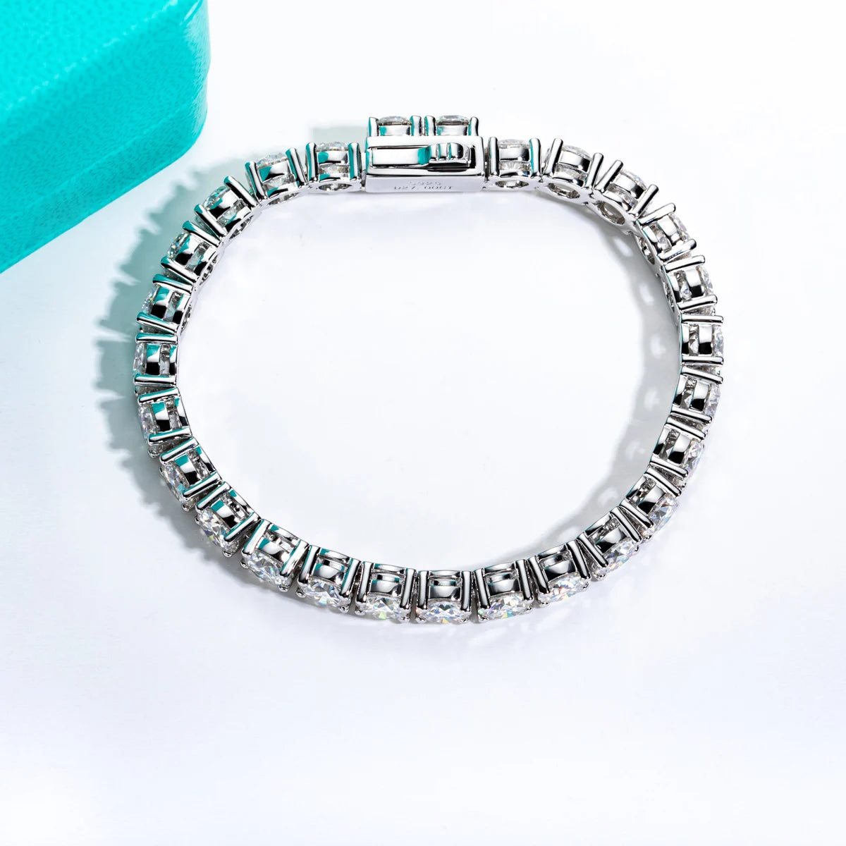 VVS1 D Color Moissanite Tennis Bracelet