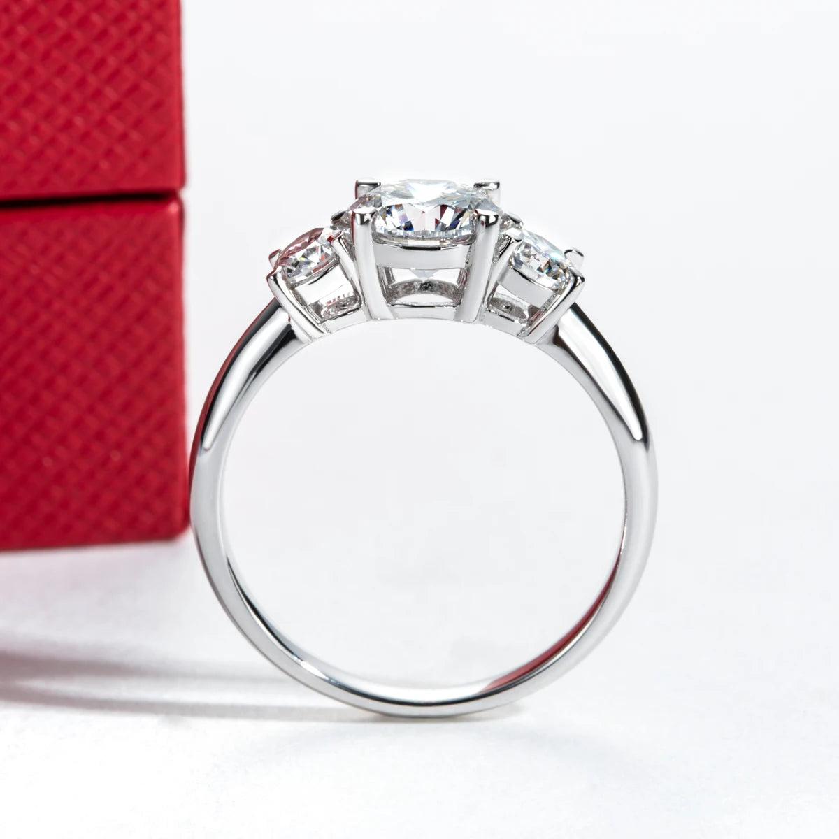1.5 CTTW VVS2 D Color Lab Grown Diamond Ring
