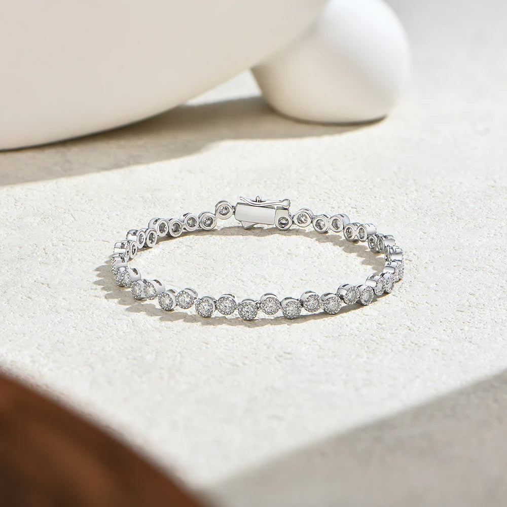 VVS1 Classic Moissanite Tennis Bracelet