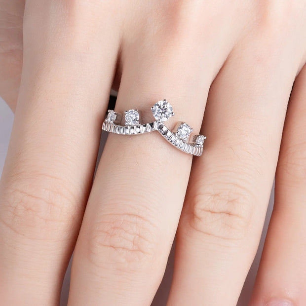GK Moissanites Moissanite Wedding Bands Ring