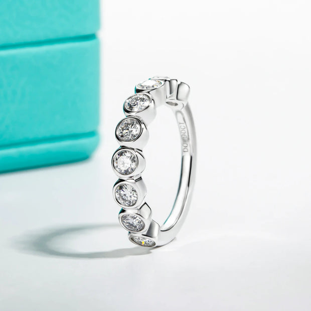 GK Moissanites 3mm Moissanite Wedding Bands