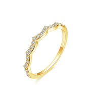 VVS 1 D Color Wedding Stackble Rings.