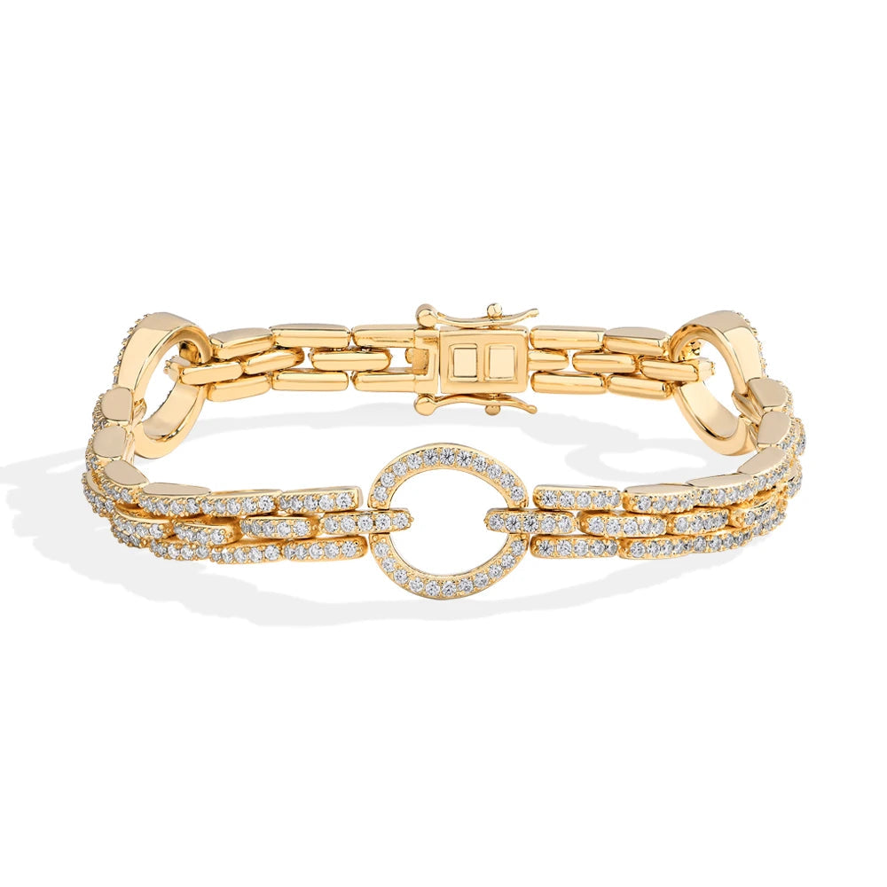 1.2 MM Luxury Full Moissanite Bracelet